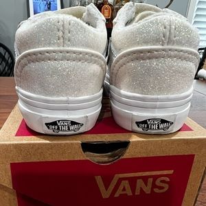 Old Skool Vans Glitter Whit
